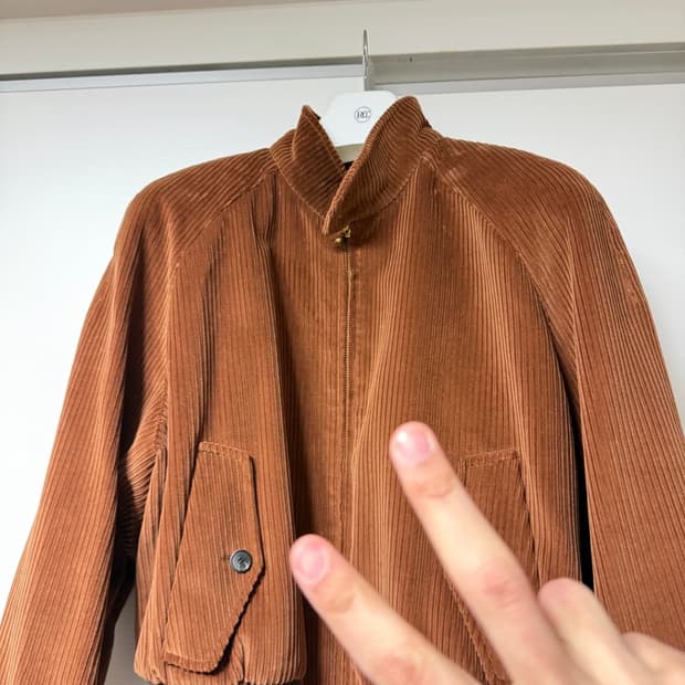 렉토 코듀로이 자켓 M size