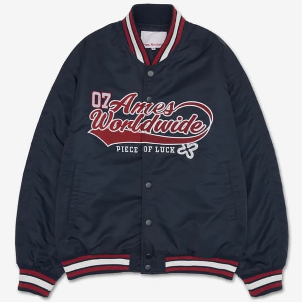 아메스 월드와이드 나일론 스타디움 자켓 M