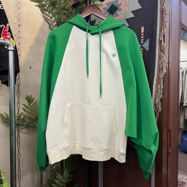 아더에러 나그랑 배색 오버핏 후드티 #csz774