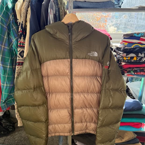 00s 노스페이스 아콘카구아 후디 twotone