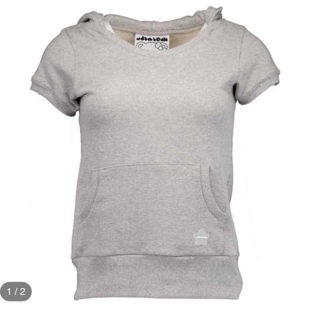 (아일릿 원희 착용) 샬롬클럽 윙 후디 그레이 샬롬