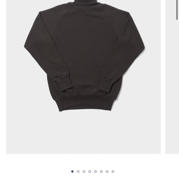 더블웍스 루프휠 터틀넥 스웻셔츠