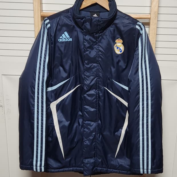 아디다스 레알 마드리드 09-10 벤치 코트 점퍼 자켓