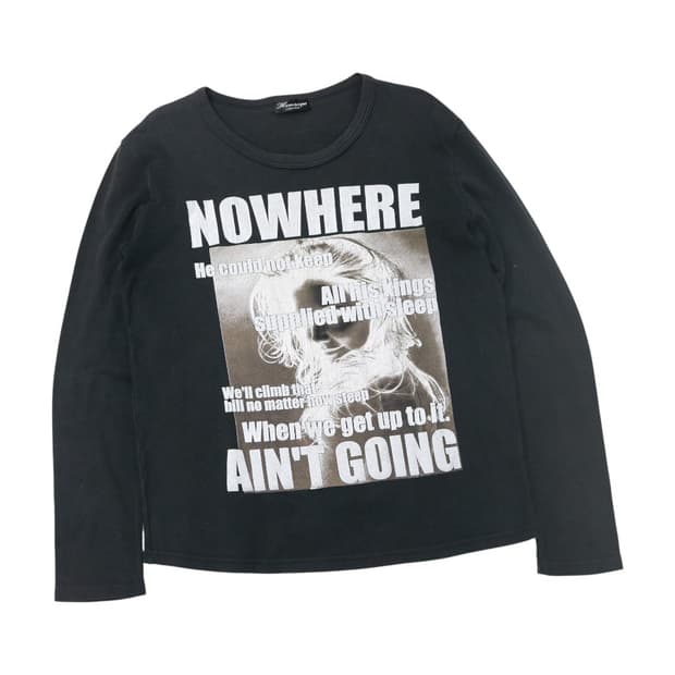 Horoscope 호로스코프 빈티지 그래픽 긴팔 티셔츠