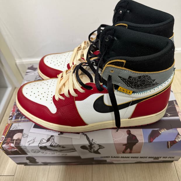 조던 1 x 유니온 레트로 하이 OG 시카고 쉐도우 280
