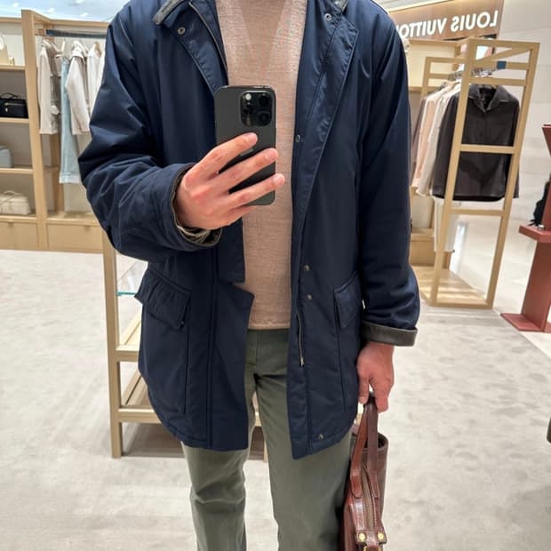 [정품인증서 포함] 로로피아나 버라지 남성 자켓 XL(105~110)