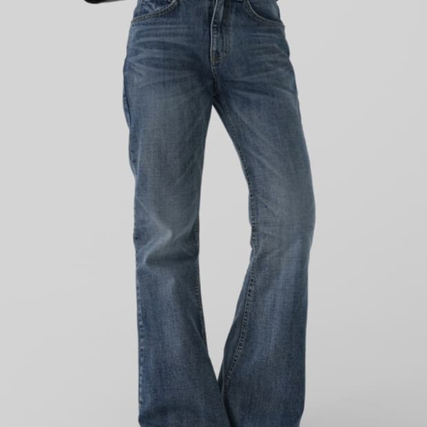 [S] 어텀 로우 플레어진 부츠컷 데님