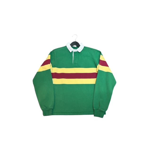 챔피온 럭비티 긴팔 티셔츠 카라티 L