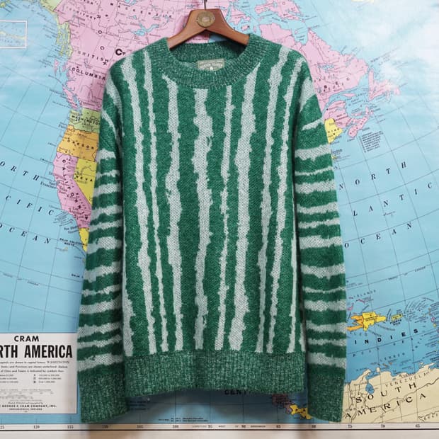 데님티어스 모헤어 니트