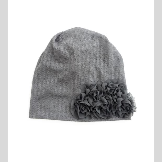 샵페어리 ruffled bouquet beanie 비니
