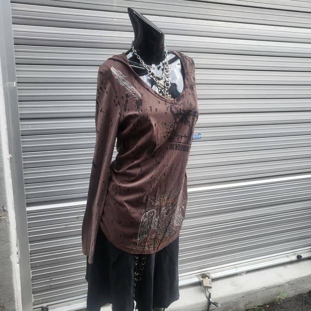 LIBERTALIA Hooded long sleeves 