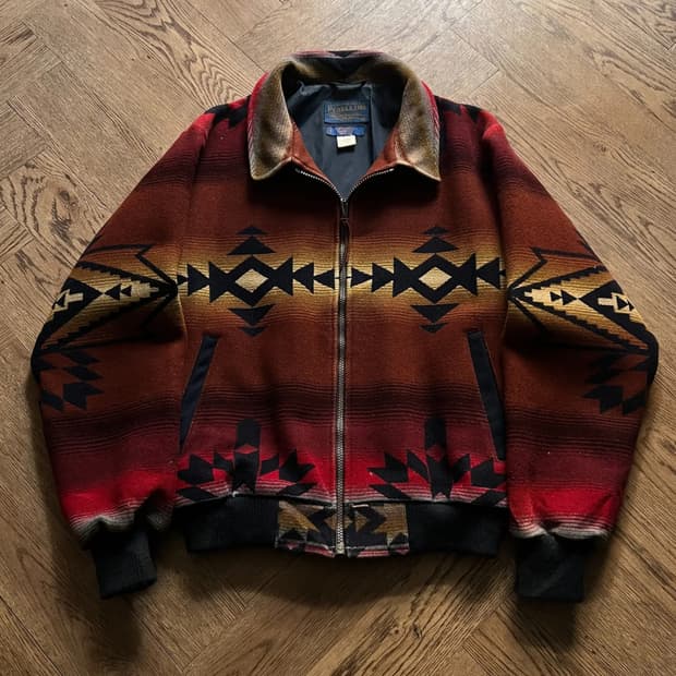 [S]펜들턴 USA 아즈텍 나바호 울 자켓