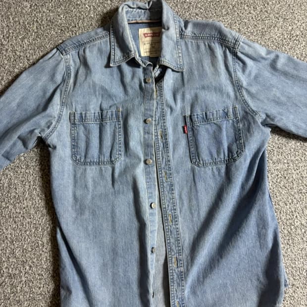 리바이스 데님셔츠