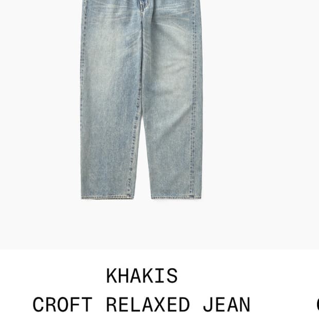 khakis croft relaxed jean light blue