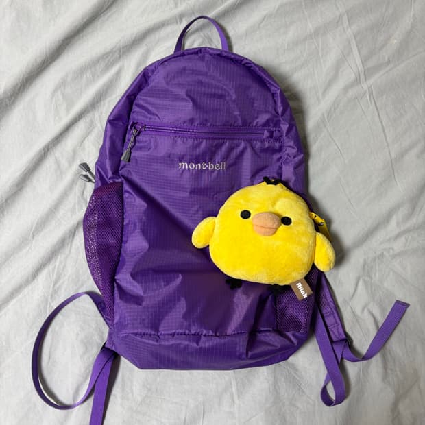 몽벨 백팩 10L 바이올렛