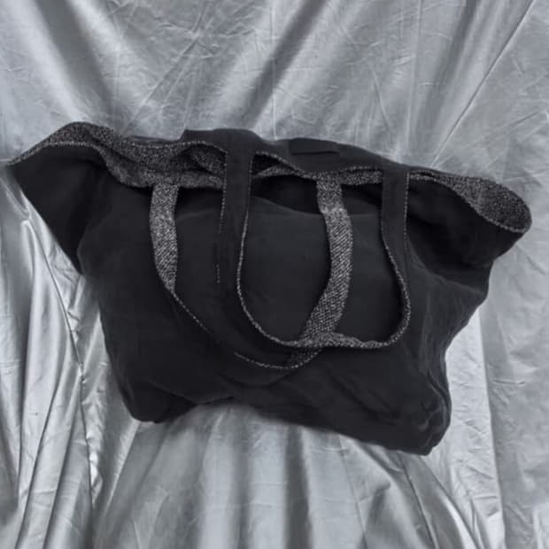 머듈 라운지백 블랙