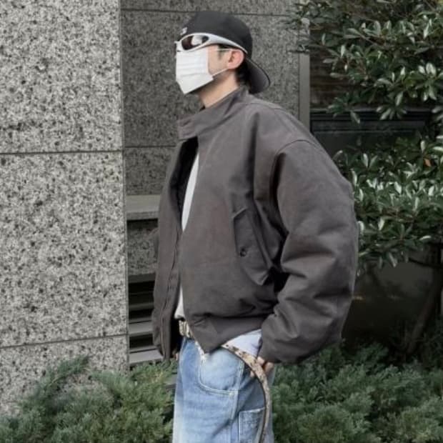 (삽니다) Mjd 캔버스 헤링턴 자켓 