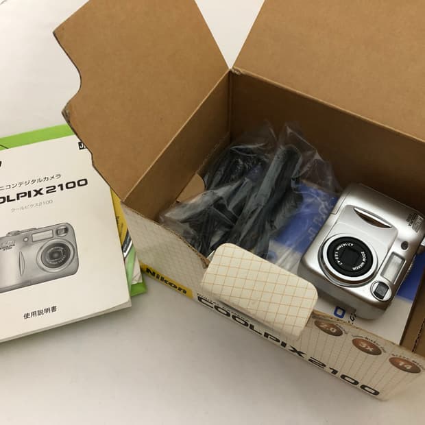 (박스셋) 니콘 쿨픽스 2100 카메라 [Nikon Coolpix]