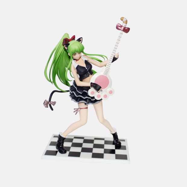 코드기어스 C.C. 코드블랙ver 제일복권 피규어 고전 미소녀 네코미미