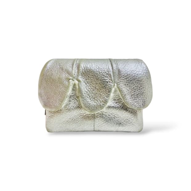 (rare)츠모리치사토 플러피 실버 지갑