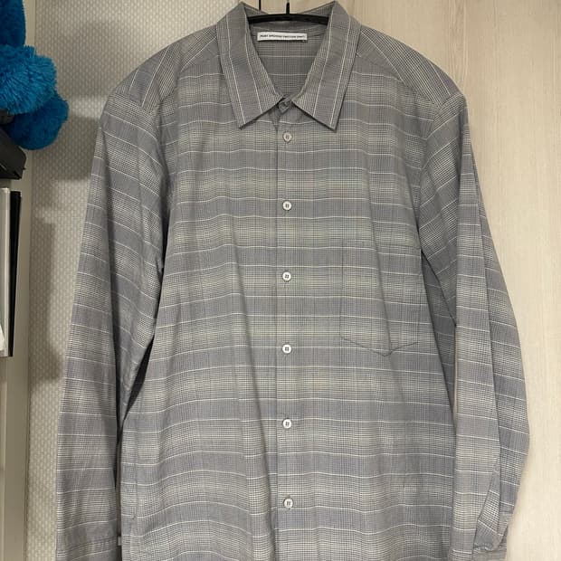 포스트아카이브팩션 셔츠 베이비블루 M