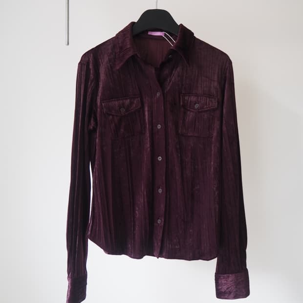 priverite velour shirt 