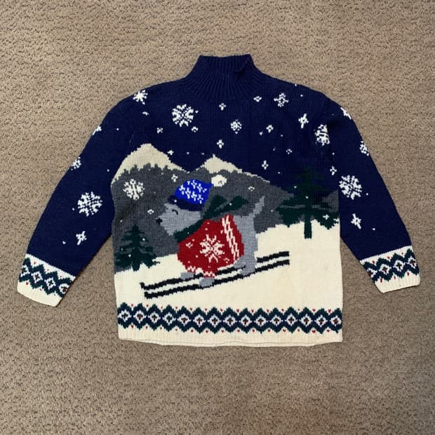 90s Ralph Lauren wool sweater (s)