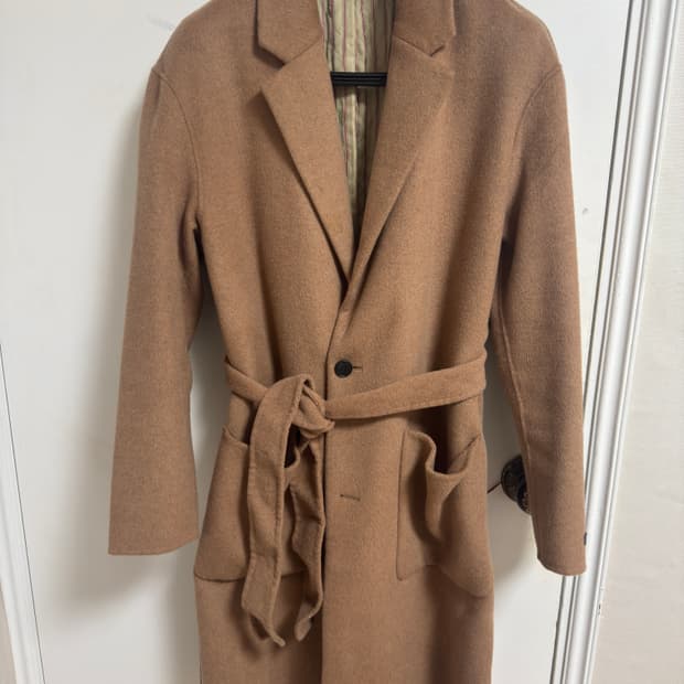 TNGT 캐시미어 블렌드 핸드메이드 코트