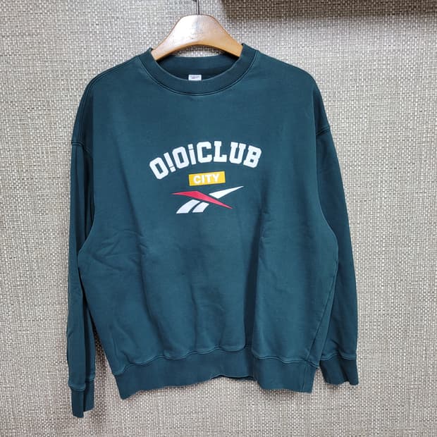 L 100사이즈 리복 오버핏 맨투맨 