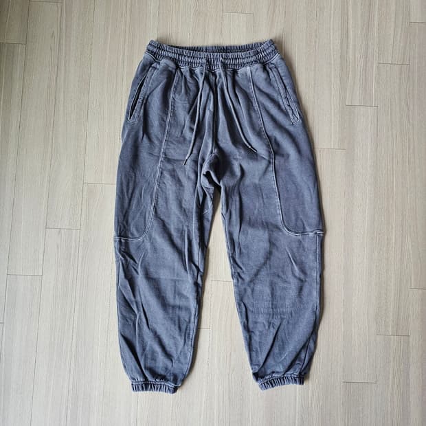 L~XL 스타터 트레이닝 츄리닝 조거 팬츠 바지 그레이 2~3회착 34