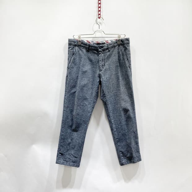 타미힐피거 남성캐주얼면바지 체크33 진스센스