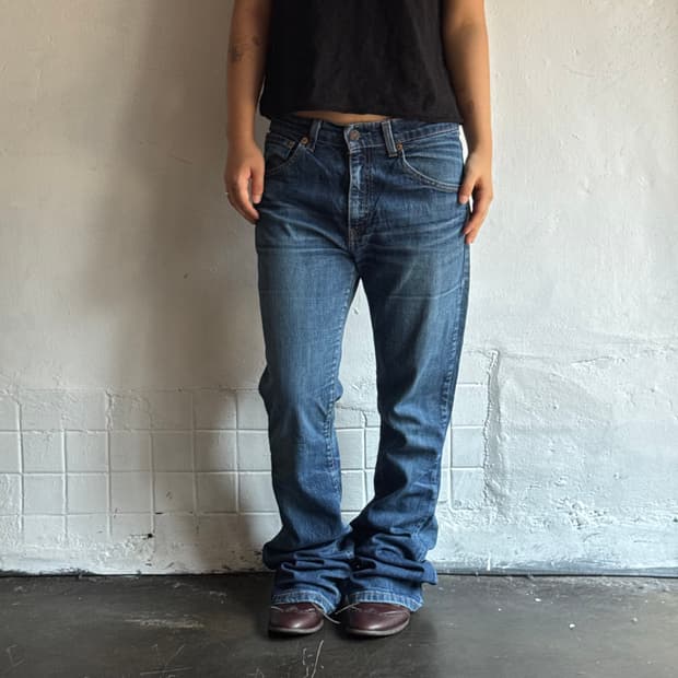 Levi’s 525 부츠컷 중청 빈티지 데님 팬츠