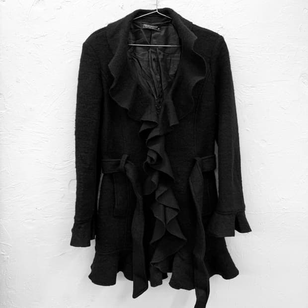 rinascimento 러플 울 코트