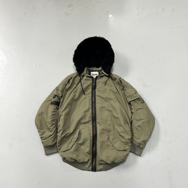 아크네 2010AW 하이드라 파라슈트 봄버