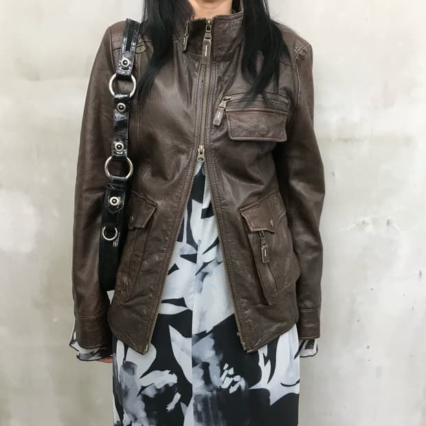 2-way genuine leather