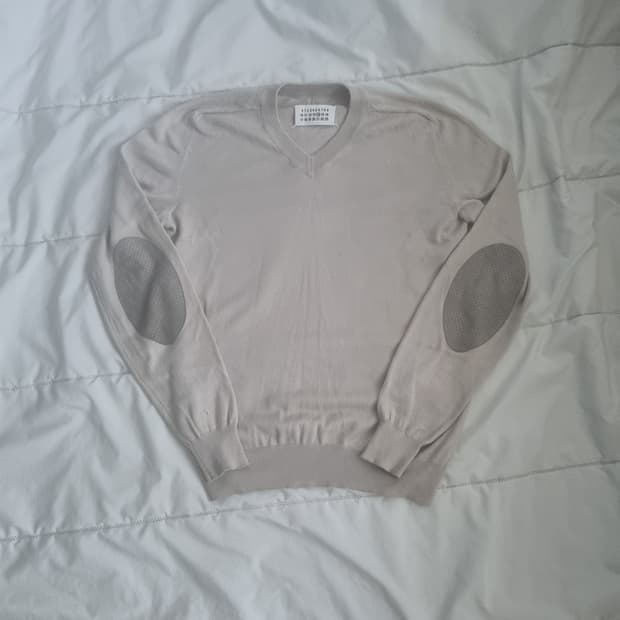 Martin margiela elbow patch knit M