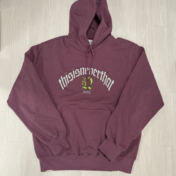 디스이즈네버댓 후드티