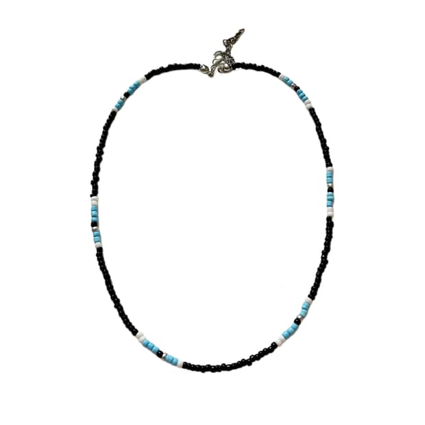 Ellavo Blue Tide Beads Necklace