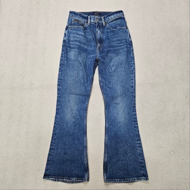 폴로 랄프 로렌 QR 플레어 데님 팬츠 26