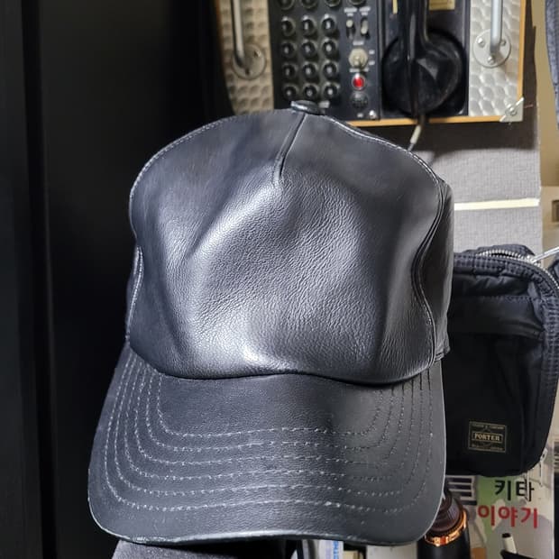 릭오웬스 다크쉐도우 가죽 캡