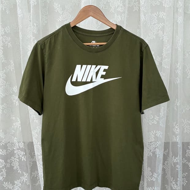 XXL) 나이키 반팔 티셔츠 카키