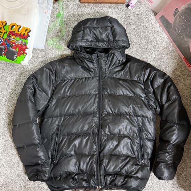 빔즈 덕다운 숏패딩