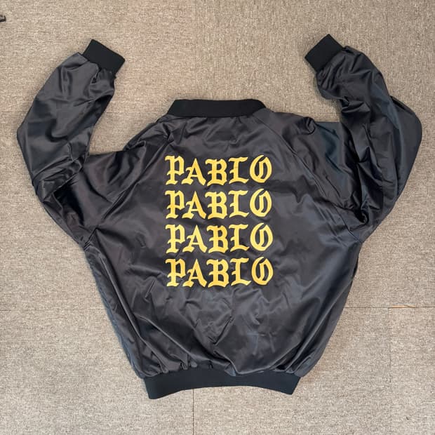 2016 Life of Pablo tour satin jacket