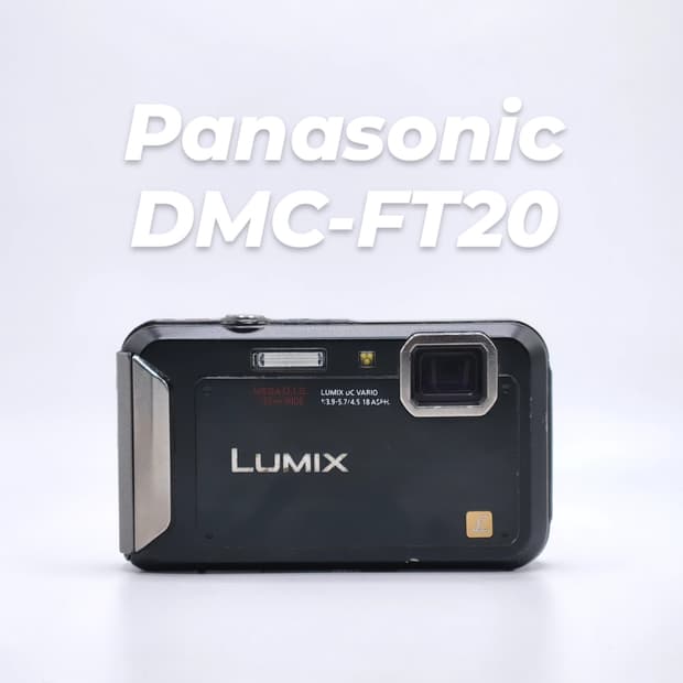 작례 ⭕️ 인기모델✨️ 파나소닉 루믹스 DMC-FT20 블랙 디지털카메라