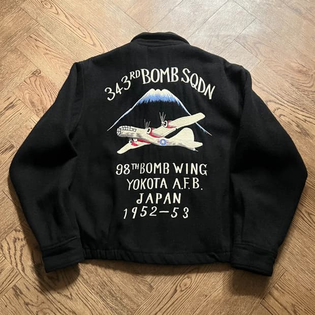 [M]나카타 쇼텐 토요엔터프라이즈 USAF 울 수베니어 자켓