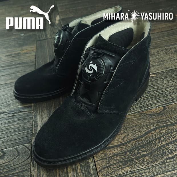 [푸마 X 미하라 야스히로] 블레이드 데저트 부츠 블랙 P02000