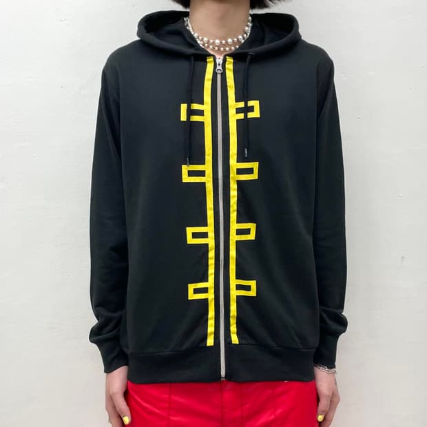  Napoleon Hard Yellow Hooded Zip-Up