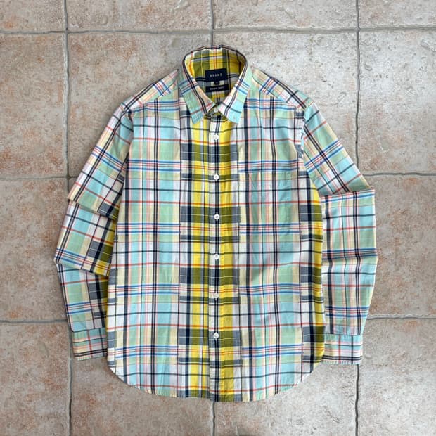 [S] Beams pattern shirt