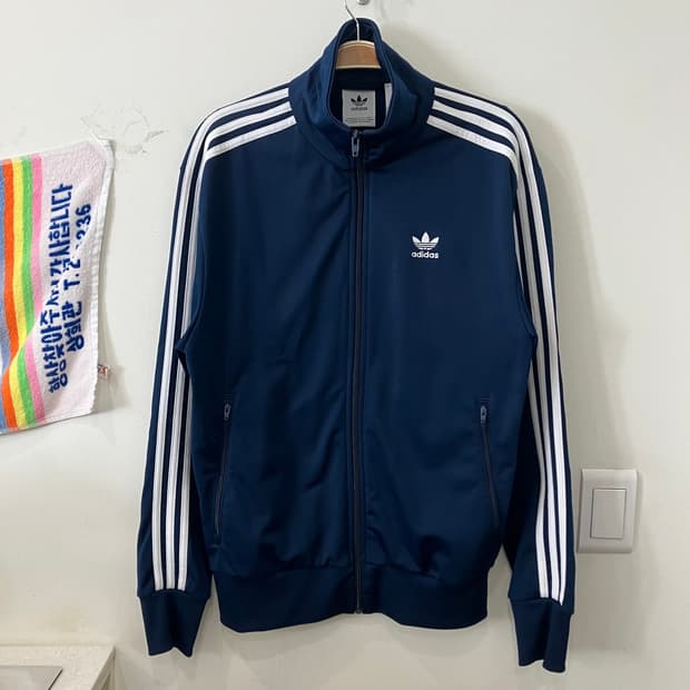 82 아디다스 파이어버드 져지 트랙탑 네이비
