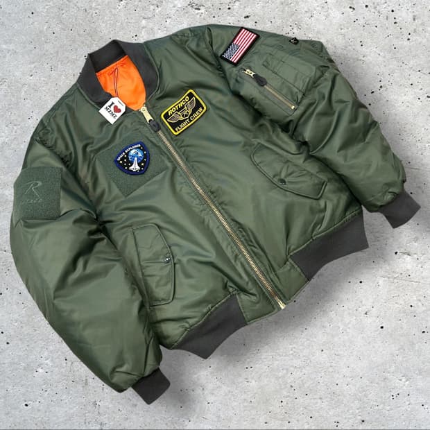 [L] ROTHCO 로스코 MA-1 항공 점퍼 카키 A895